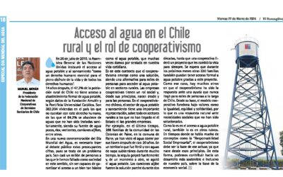 Acceso al agua en el Chile rural y el rol del cooperativismo