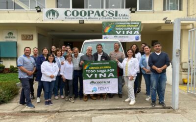 Cooperativas se unen en campañas solidarias para Viña del Mar